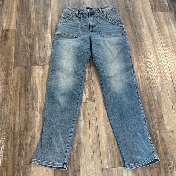 J. Jill High Rise Soft Cotton Front Welt Pockets size 6T - Picture 4 of 8